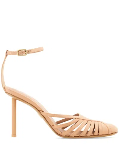 Ferragamo Strappy Pump In Pink