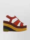 Ferragamo Strappy Wedge Heel Espadrilles