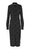 Ferragamo Stretch-jersey Dress In Black