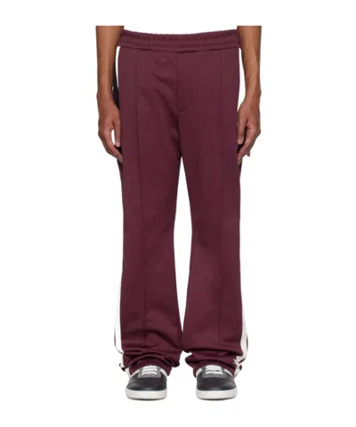 FERRAGAMO STRIPE-DETAIL TRACK PANTS