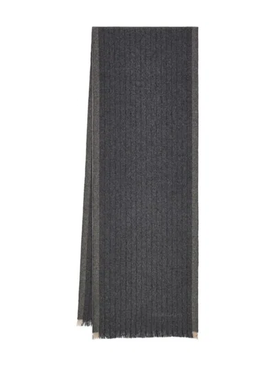 Ferragamo Herren Kaschmirschal In Gray