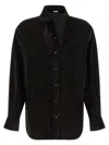 Ferragamo Camicetta 13g924785192 Darkexpresso In Black
