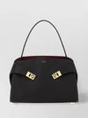 Ferragamo Structured Shoulder Bag Top Handle