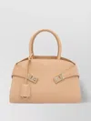 Ferragamo Structured Top Handle Cross-body Bag