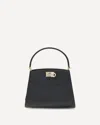 Ferragamo Medium Studio Box Tote Bag In Black