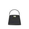 Ferragamo Medium Studio Box Tote Bag In Black