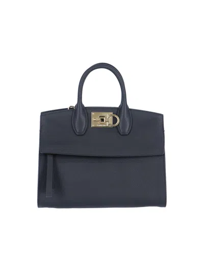 Ferragamo Bags In Black