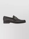 Ferragamo Stylish Loafers And Slippers Metal Buckle In Brown