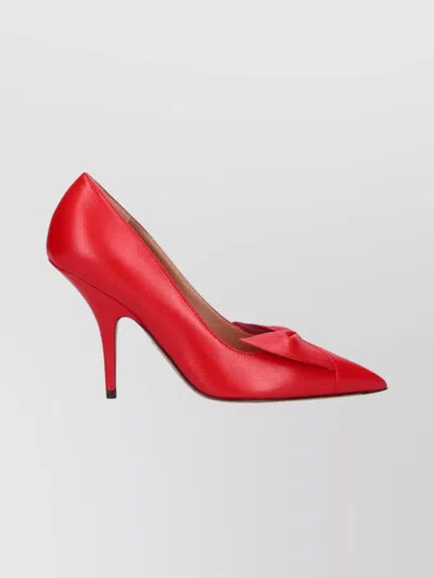 FERRAGAMO STYLISH PUMPS WITH BOW AND POINTED TOE
