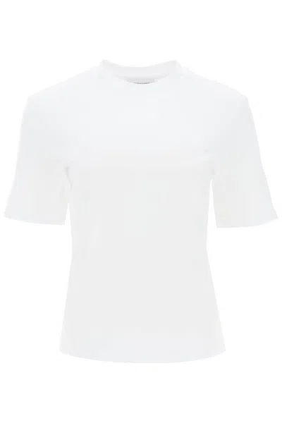 Ferragamo Stylish White Gancini Hook T-shirt For Women | Ss24 Collection