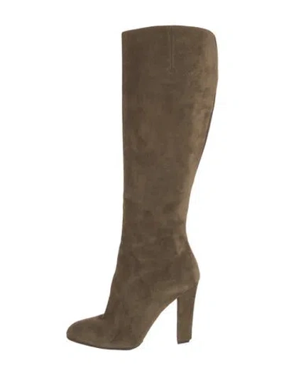 Pre-owned Ferragamo Suede Boots In Brown