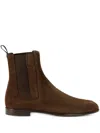 Ferragamo Suede Chelsea Boots