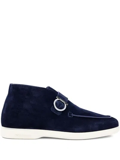 FERRAGAMO SUEDE DESERT BOOTS