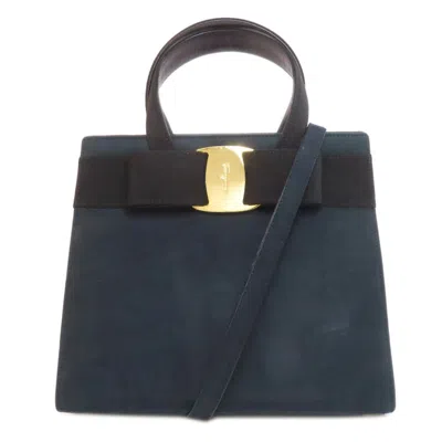 Pre-owned Ferragamo Suede Handbag ()