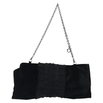 Pre-owned Ferragamo Suede Handbag ()