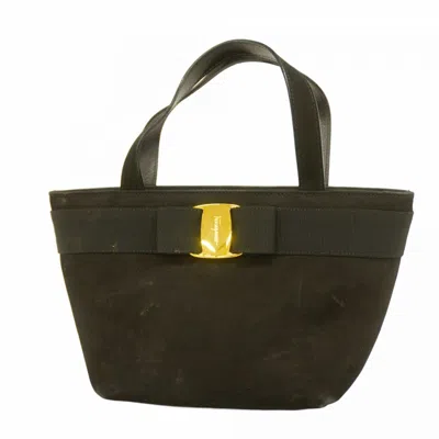 Pre-owned Ferragamo Suede Handbag ()