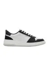 Ferragamo Dennis Low-top Sneakers In White