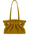 Ferragamo Suede Shoulder Bag