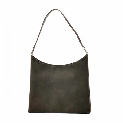 Pre-owned Ferragamo Suede Shoulder Bag () In Black