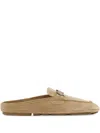 Ferragamo Suede Slippers
