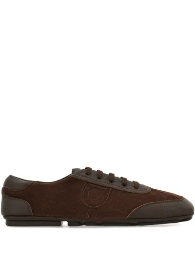 Ferragamo Suede Sneakers