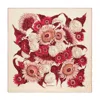 Ferragamo Sunflower Print Silk Scarf In Pink