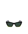 Ferragamo Sunglasses In Black