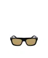 Ferragamo Prisma 56mm Square Sunglasses In Black