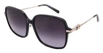 Ferragamo Sunglasses Sf1075slb-001-59-17-140 Non-polarized In Black