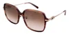 Ferragamo Sunglasses Sf1075slb-216-59-17-140 Non-polarized In Brown