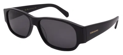 Ferragamo Sunglasses Sf1109s-001-57-14-145 Non-polarized In Multi