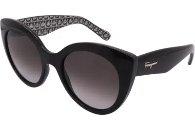 Ferragamo Sunglasses Sf964s-001-54-21-140 Non-polarized In Black
