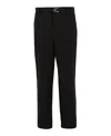 Ferragamo Swan-hook Belted Pants