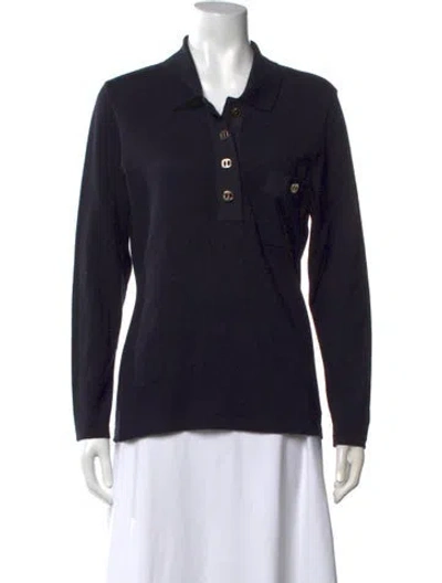 Pre-owned Ferragamo Sweater In Gray