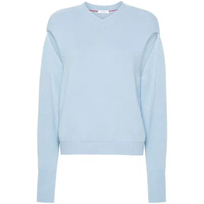 Ferragamo Sweaters In Blue