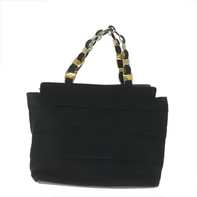 Pre-owned Ferragamo Synthetic Handbag () In Black