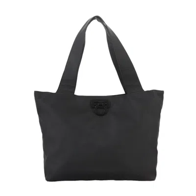 Pre-owned Ferragamo Synthetic Tote Bag () In Black