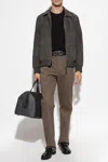 Ferragamo T-shirt With Pocket In Black