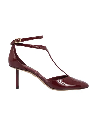 FERRAGAMO FERRAGAMO T-STRAP HEELED PUMPS