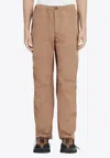 Ferragamo Taffeta Cargo Pants In Beige
