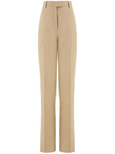 FERRAGAMO TAILORED HIGH-WAISTED TROUSERS