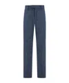 Ferragamo Asymmetric Tailored Trouser In Blue