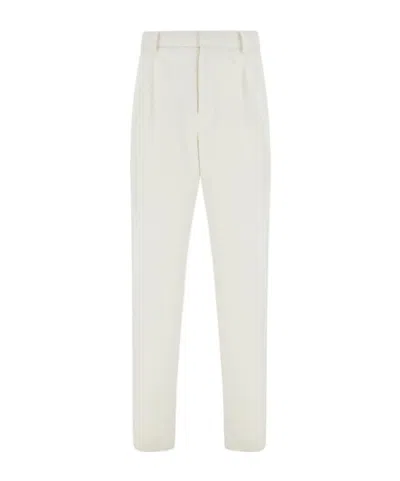 Ferragamo Tailored Trouser In White