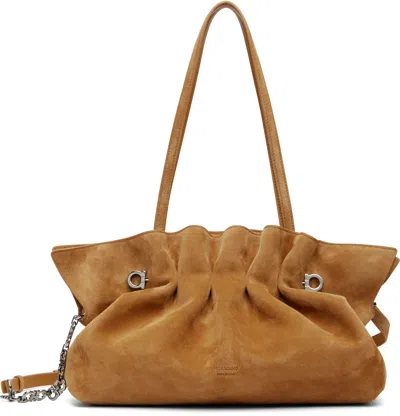 Ferragamo Tan '' Soft Bag