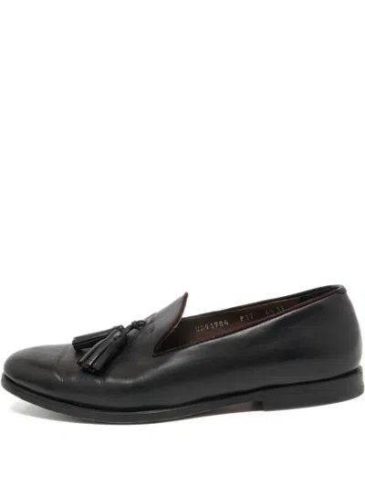 Pre-owned Ferragamo Tassel-detail Loafers