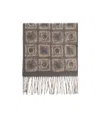 Ferragamo Tassel Scarf In Gray