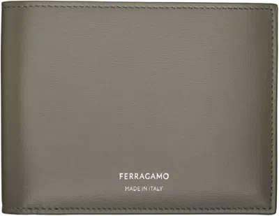 Ferragamo Taupe Classic Wallet