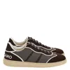 Ferragamo Technical Fabric Low-top Sneakers In Multi
