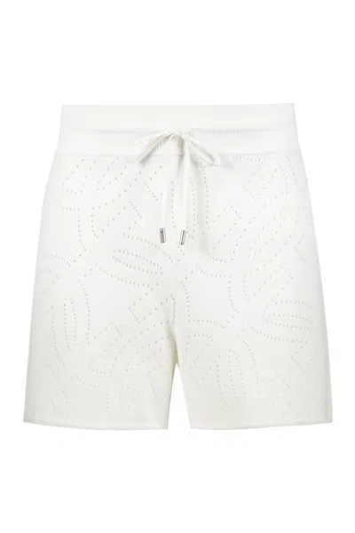 FERRAGAMO TECHNO FABRIC SHORTS