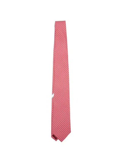 FERRAGAMO TENNIS PRINT TIE